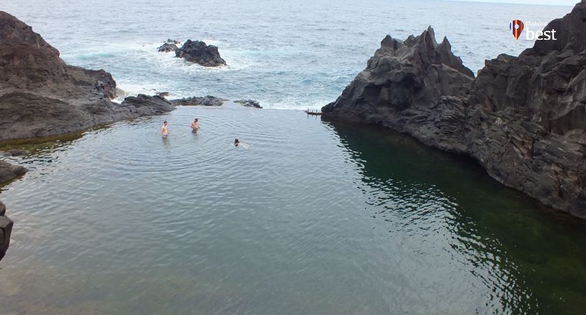 Seixal natural swimming pools beach Summer attractions on Madeira Island